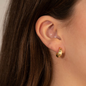 Fiona Earrings - Gold