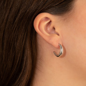 Liva Earrings - Silver