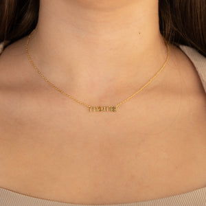 Mama Necklace - Gold