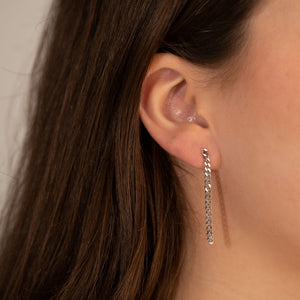 Ella Earrings - Silver