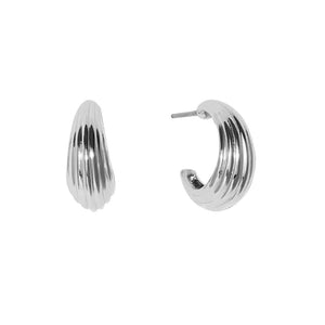 Fiona Earrings - Silver