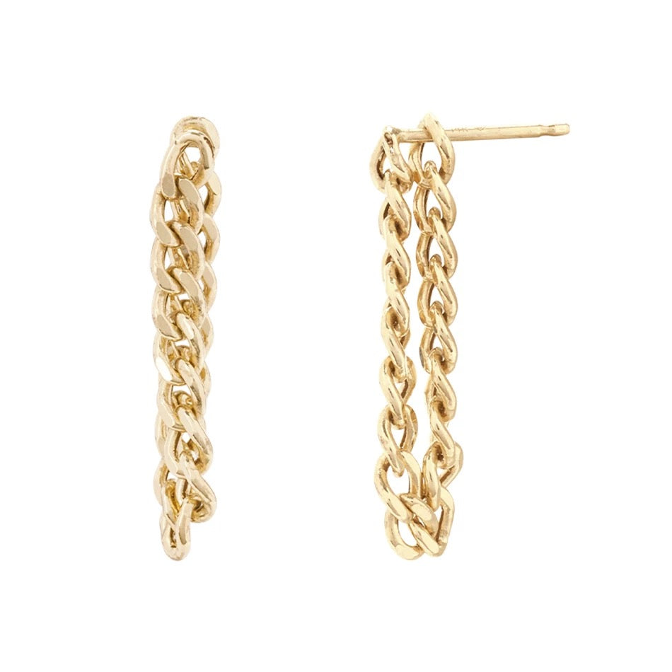 Ella Earrings - Gold