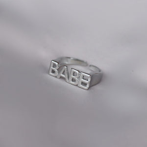 Babe Ring - Silver