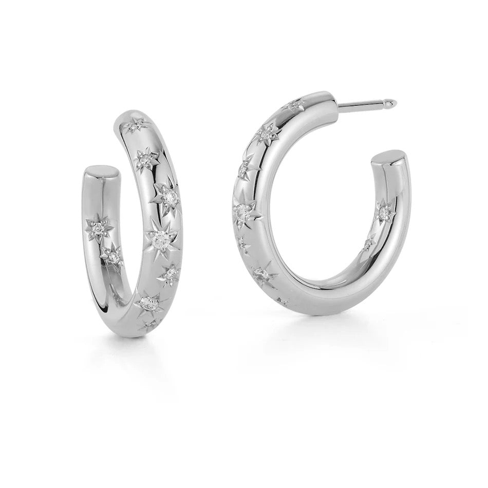 Gabriella Earrings - Silver