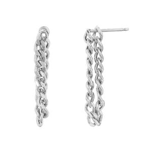 Ella Earrings - Silver