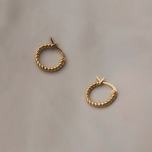 Elvira Earrings - Gold