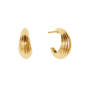 Fiona Earrings - Gold